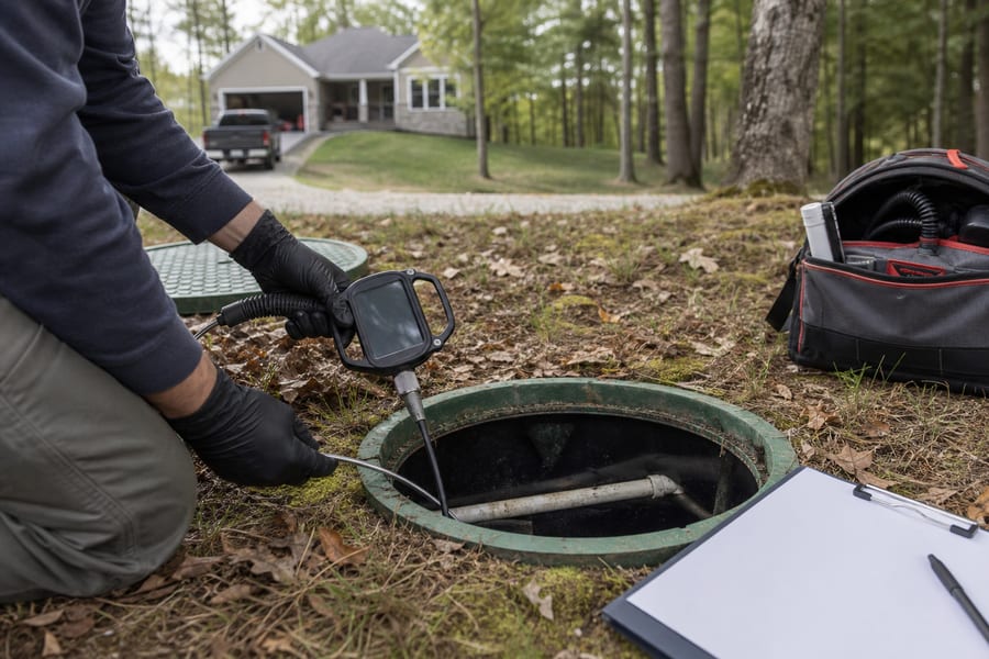 Septic Inspection work